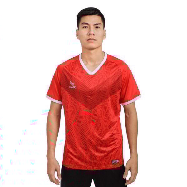 KAMITO BỘ QUẦN ÁO BÓNG ĐÁ KMSH2102 ĐỎ